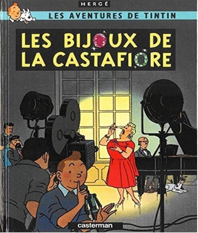 Tintin Les Bijoux de La Castafiore - Herge komiks album