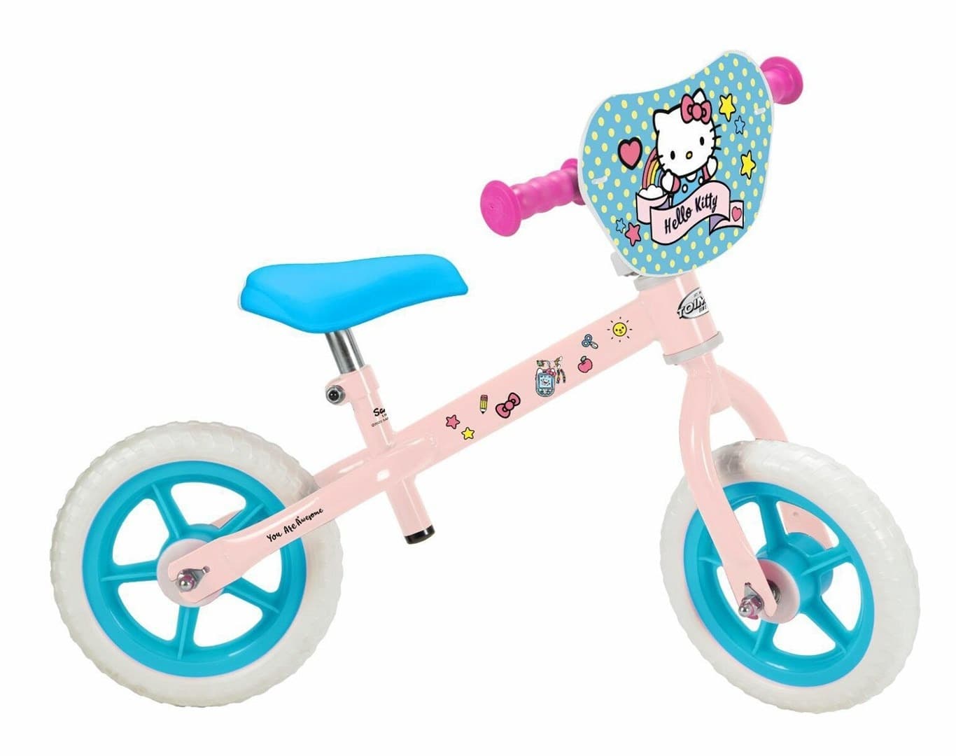 Rowerek biegowy dla dzieci Hello Kitty 10 cali