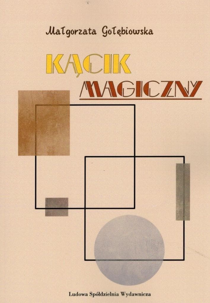 Tomik poezji Kącik magiczny Małgorzaty Gołębiowskiej
