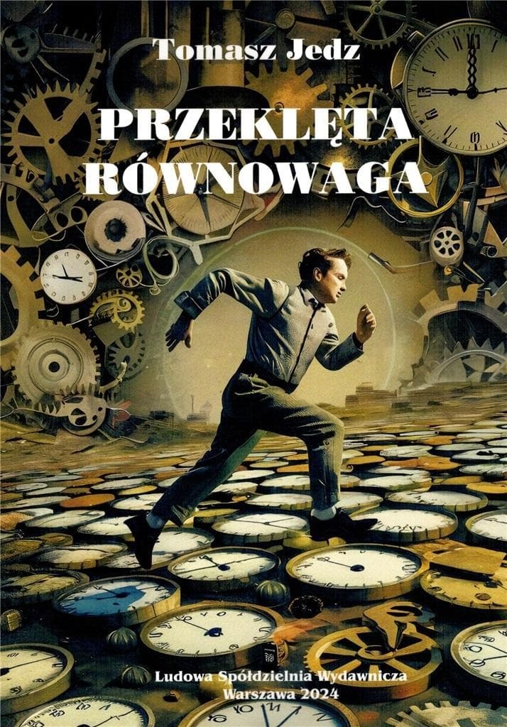 Tomik poezji Przeklęta równowaga Tomasz Jedz