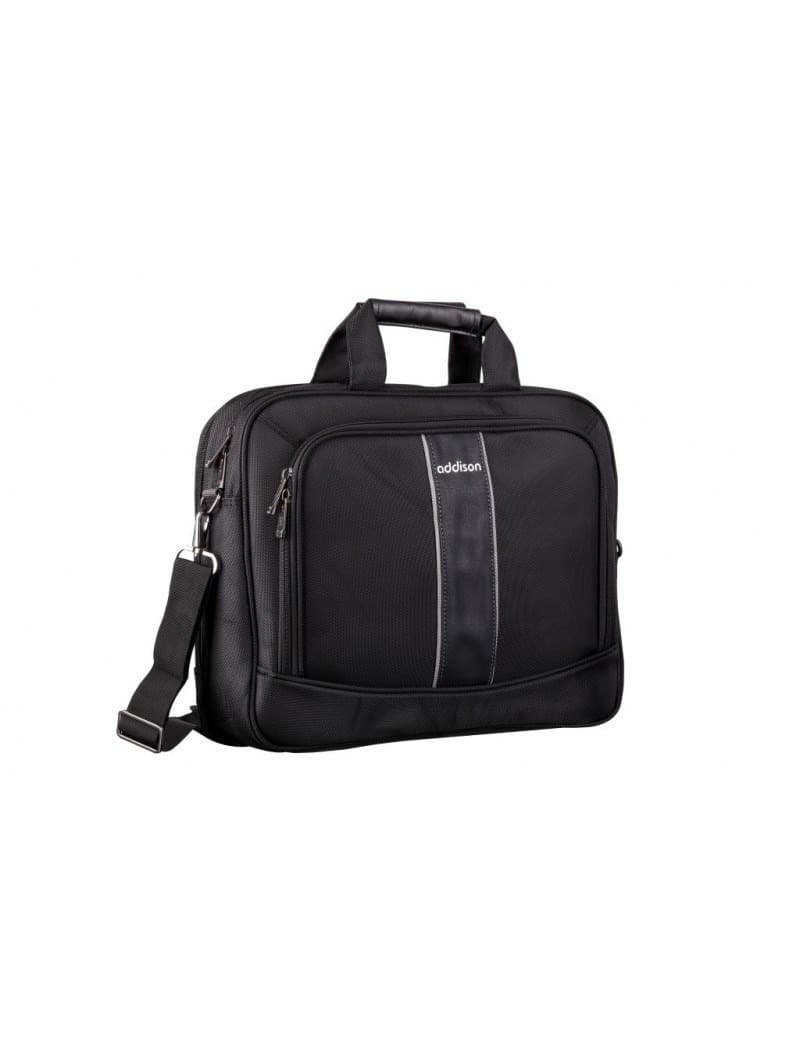 Torba na laptopa Addison Bradford 15,6 cala, kolor czarny