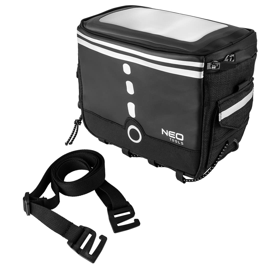 Torba rowerowa wodoodporna poliester 600D TPU