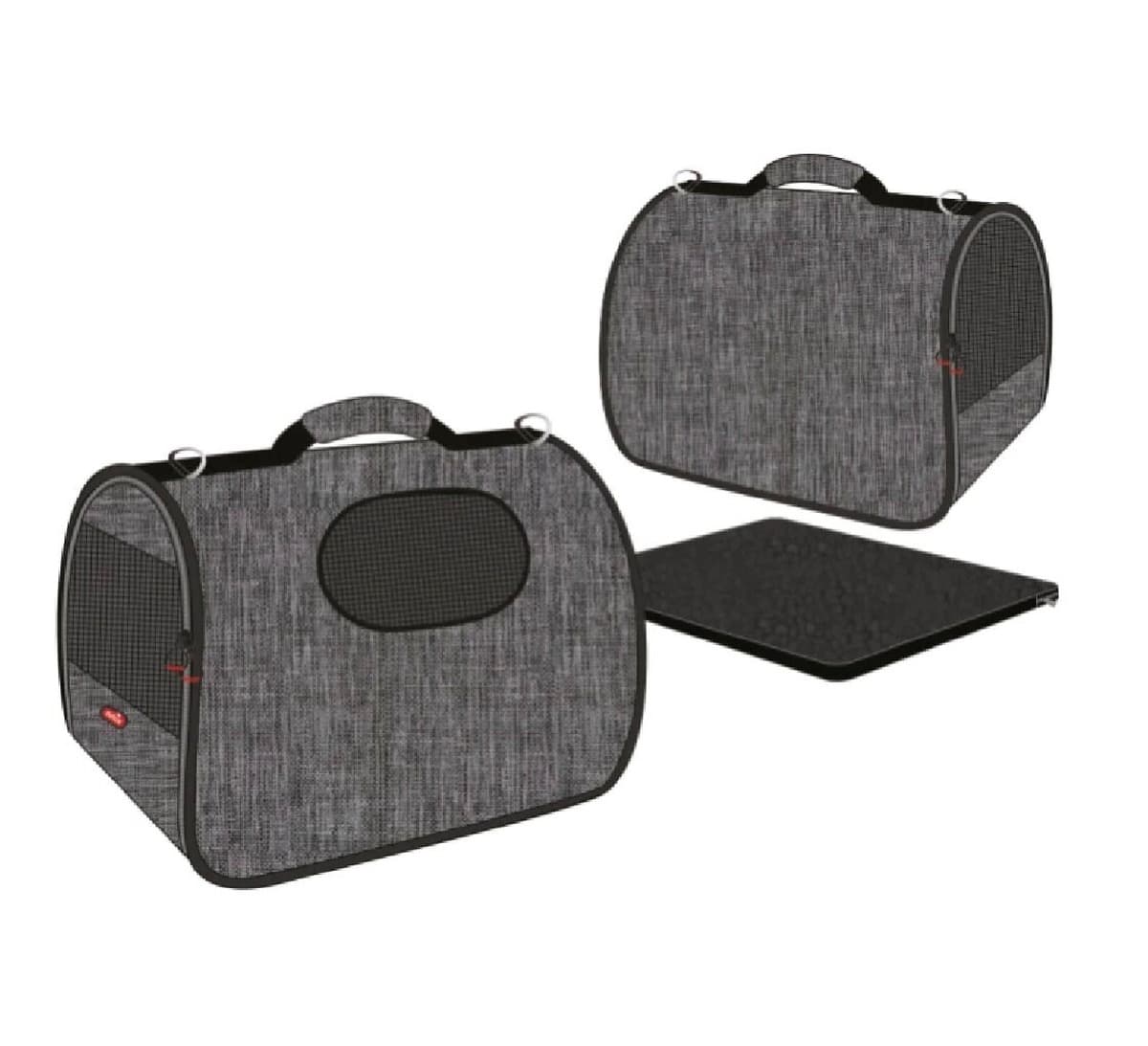 Torba transportowa dla psa i kota NOMAD L szara 50,5x25x33cm