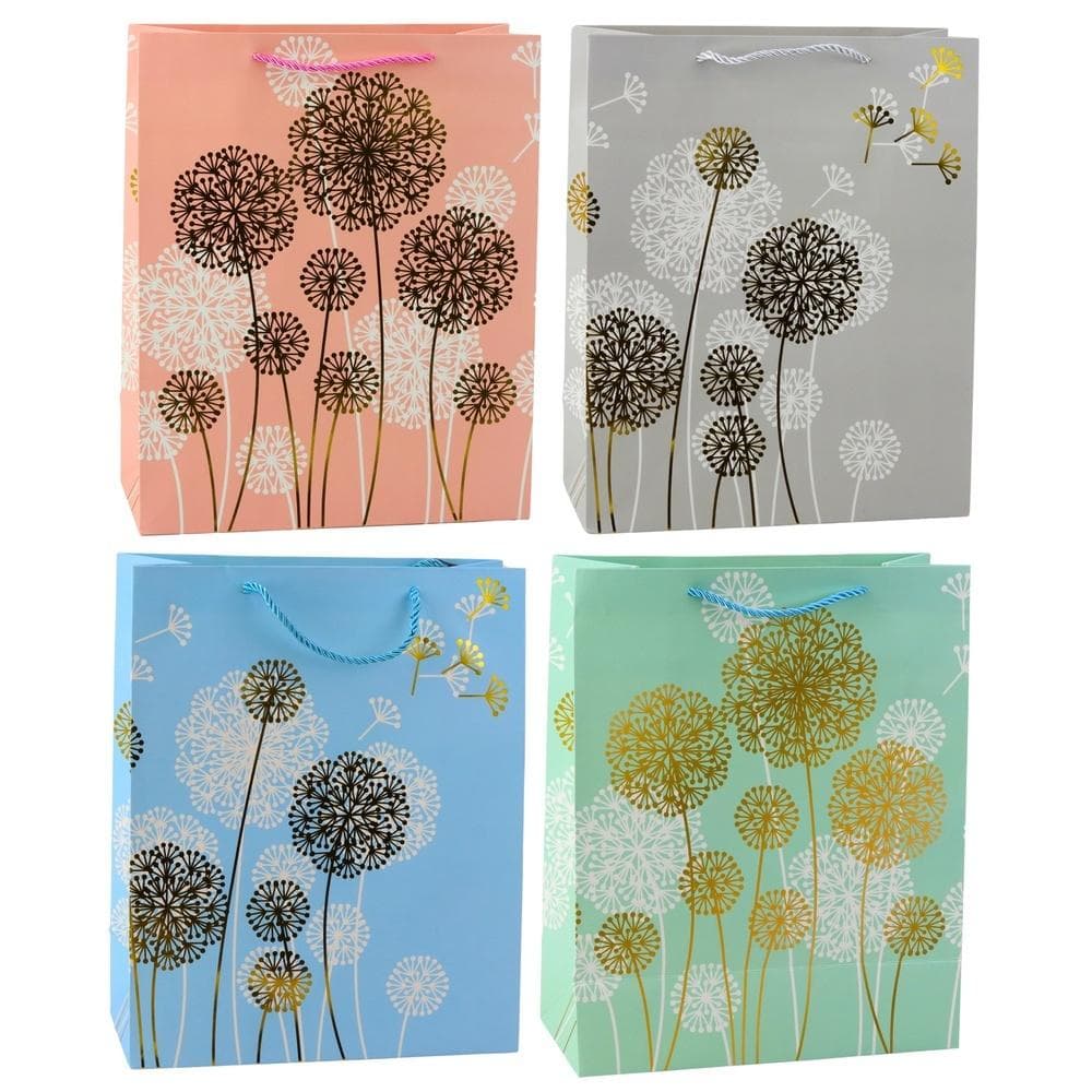 Torba Prezentowa z Motywem Dmuchawców 32 x 26 x 12 cm