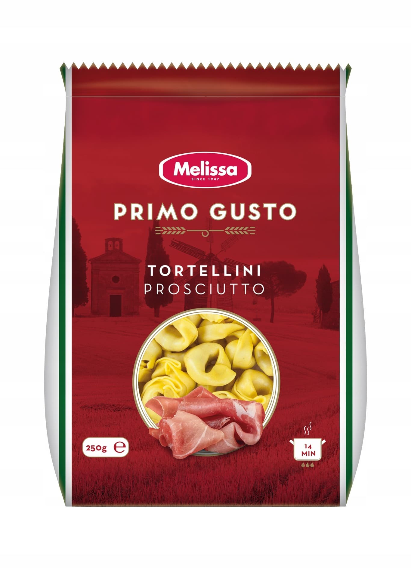 Makaron Tortellini Prosciutto 250 g Melissa Primo Gusto