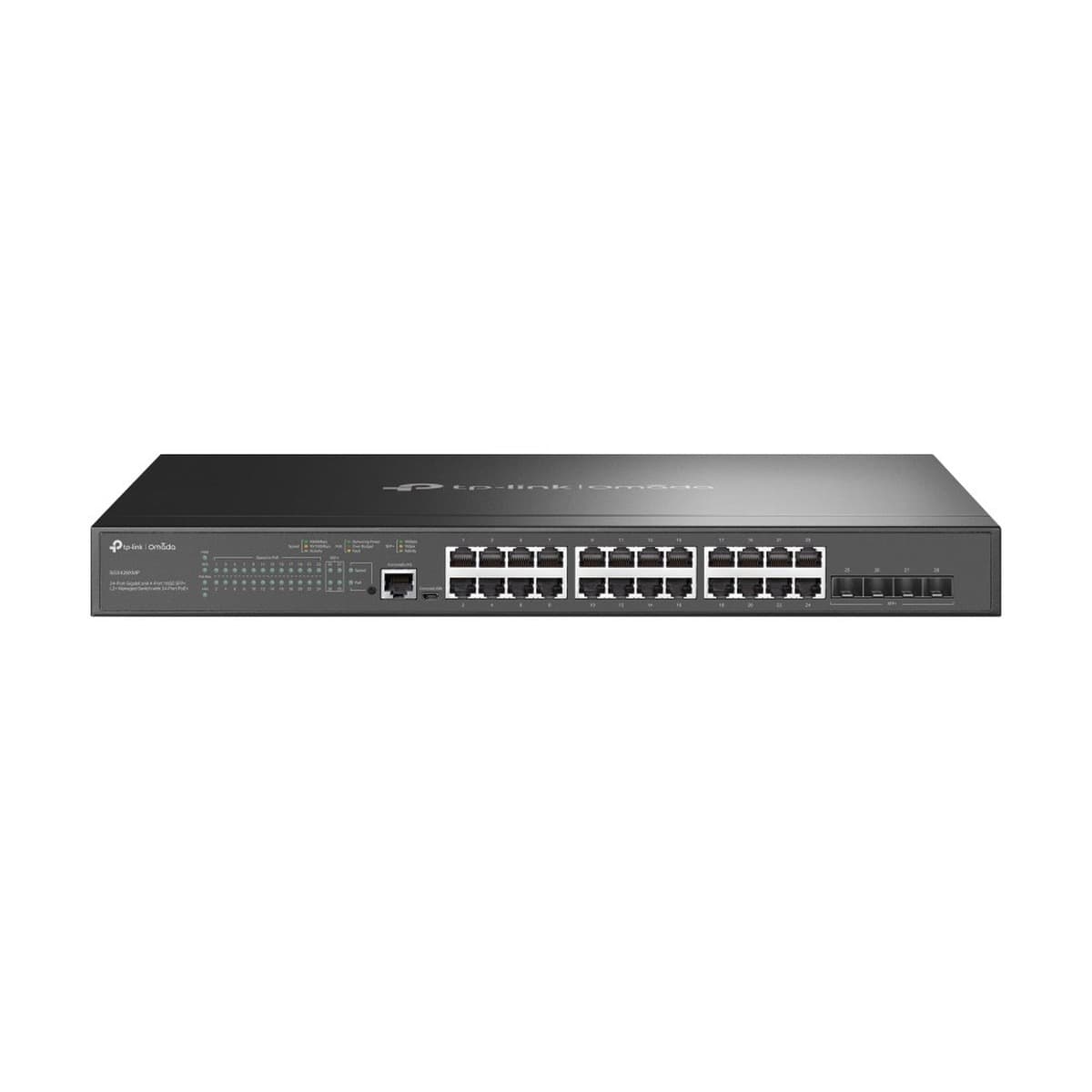 TP-Link Omada Access Plus SG3428XMP - Zarządzalny przełącznik sieciowy 24x 1GbE PoE+ 4x SFP+