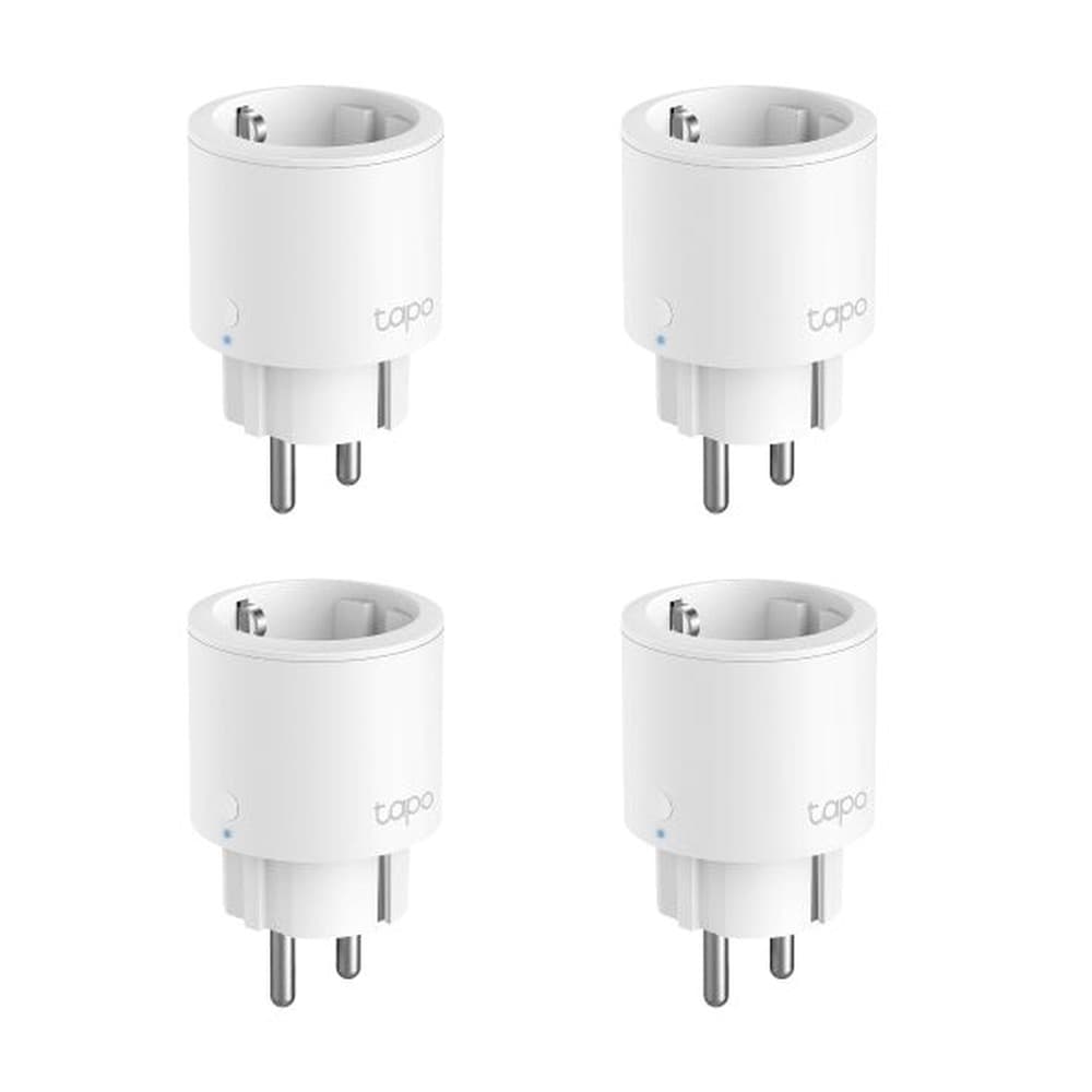 TP-Link Tapo P115 Inteligentne Mini Gniazdko WLAN z kontrolą zużycia energii (4 szt.)