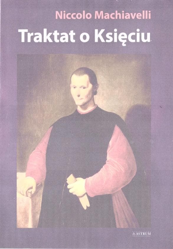 Traktat o Księciu - Niccolo Machiavelli, broszurowa oprawa, 20x28,6 cm