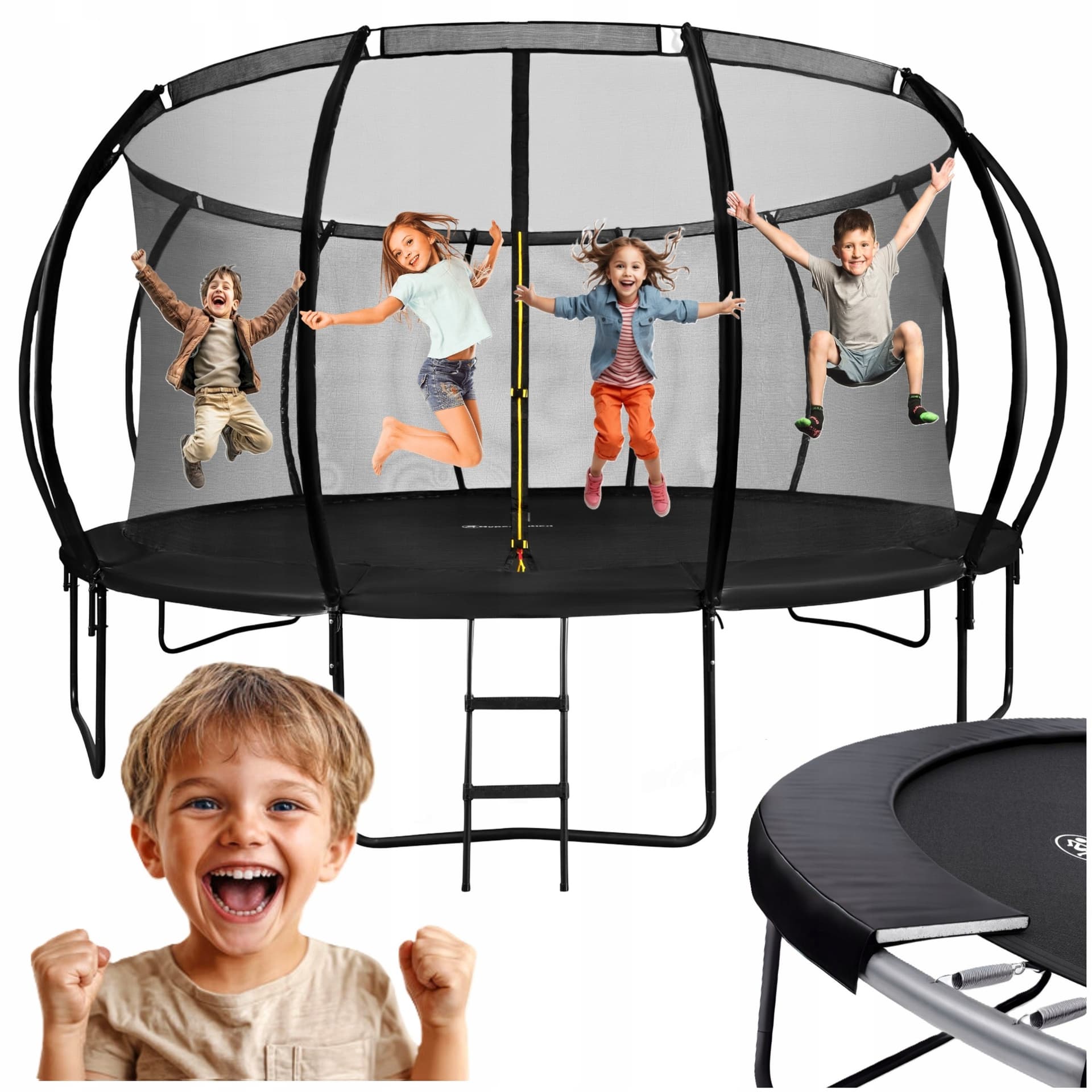 Trampolina ogrodowa Royal baseground - 366 cm