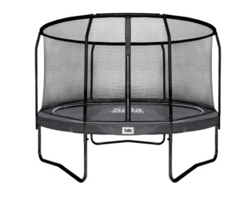Trampolina Salta Premium Edition do skakania i zabawy 183 cm czarna