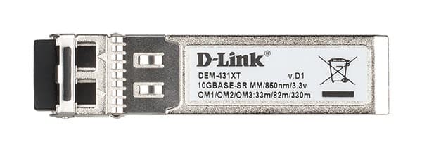 Transceiver D-Link DEM-431XT 10GBase-SR SFP+ 80/300m