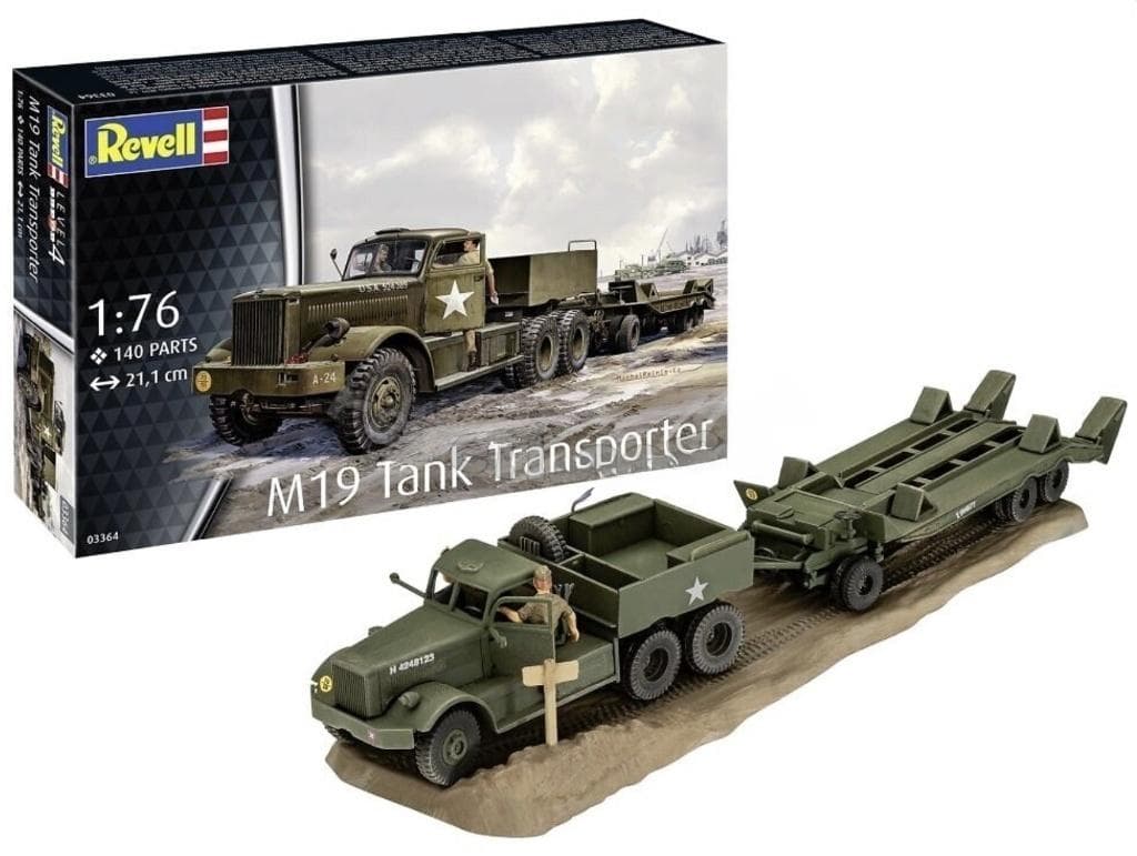 Revell Transporter Czołgów M19 model 1:76