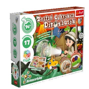 TREFL Science 4 You Zostań Odkrywcą Dinozaurów Zestaw Edukacyjny
