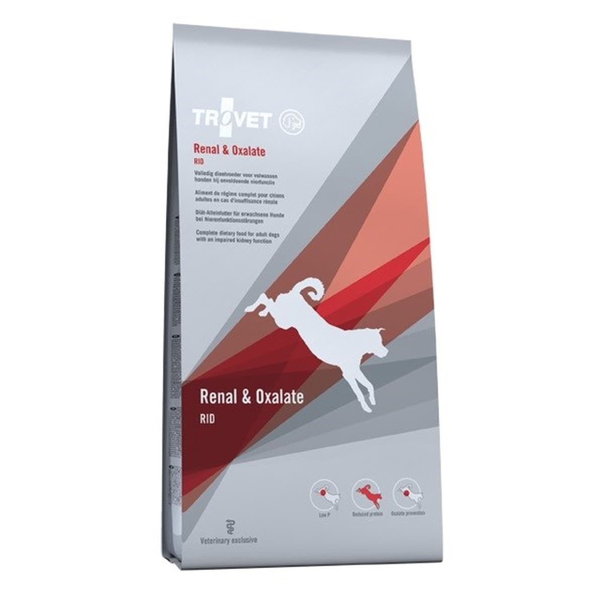 Trovet RID Renal & Oxalate Karma weterynaryjna dla psa z kurczakiem 3kg