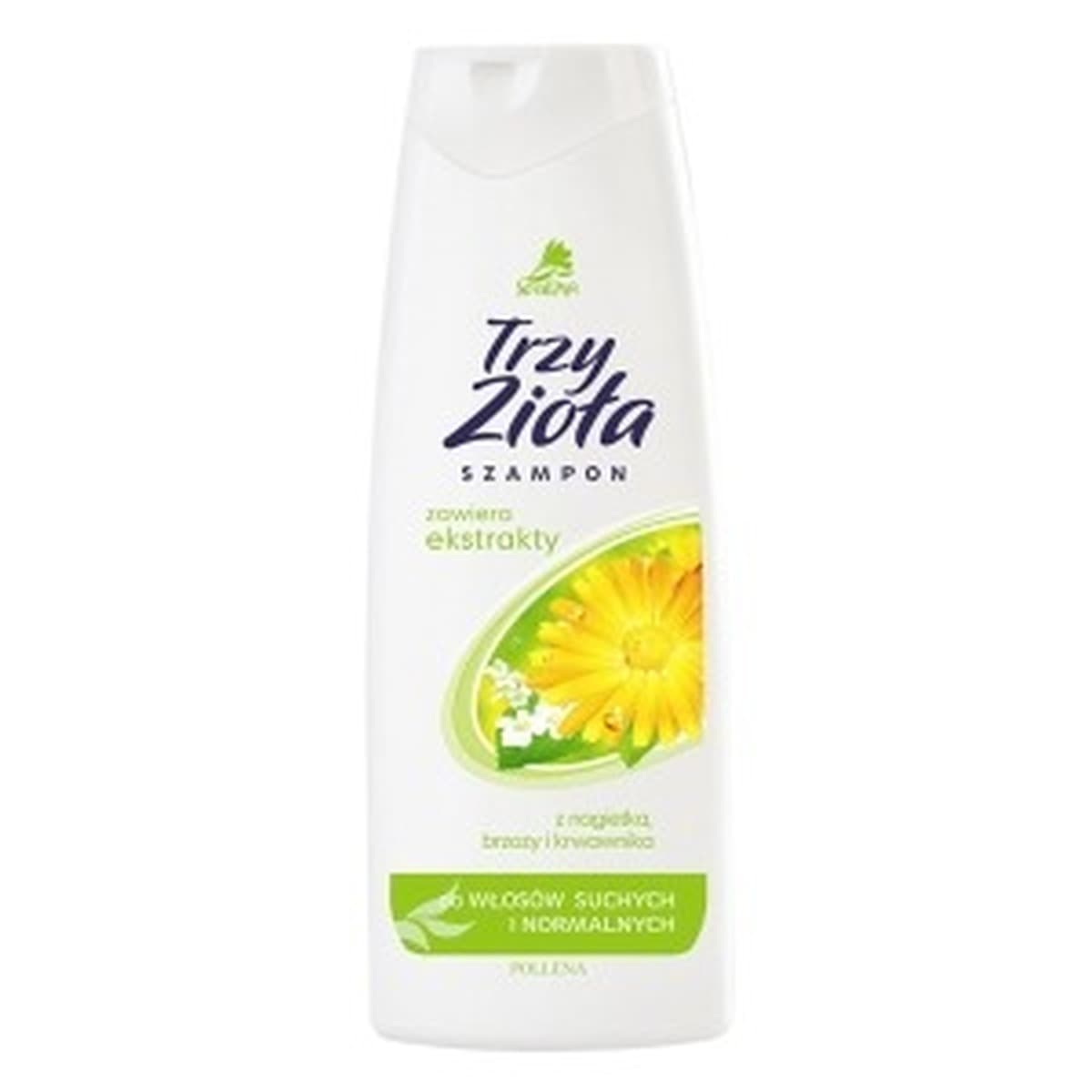 Trzy Zioła Szampon do Włosów Suchych i Normalnych 250 ml