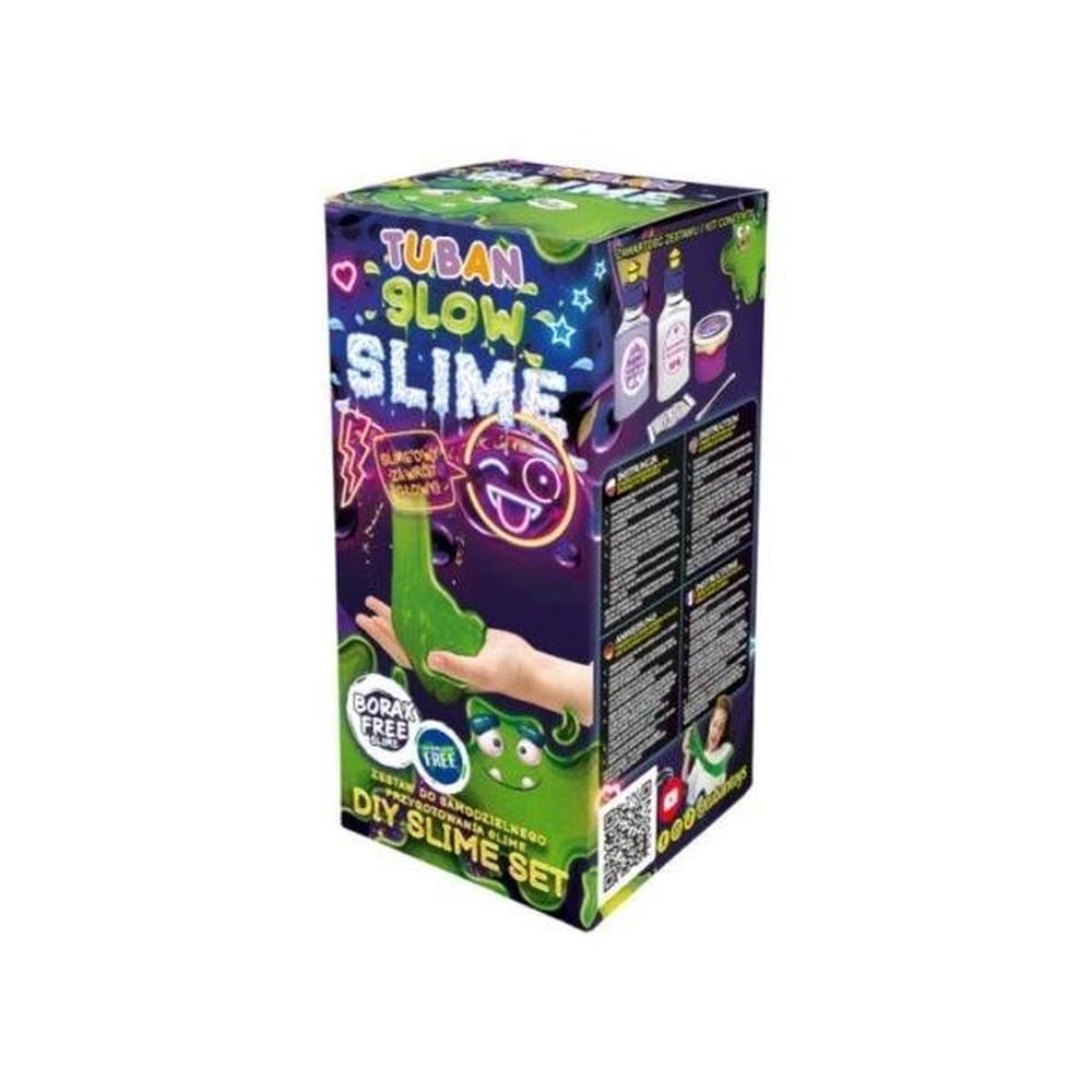 TUBAN Zestaw Super Slime Świecącego w Ciemności do Tworzenia