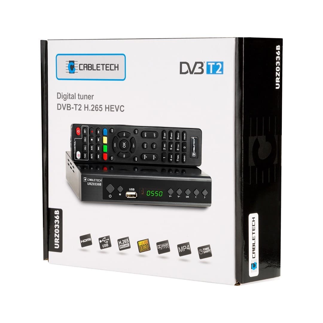 Tuner DVB-T2 H.265 HEVC do telewizji cyfrowej
