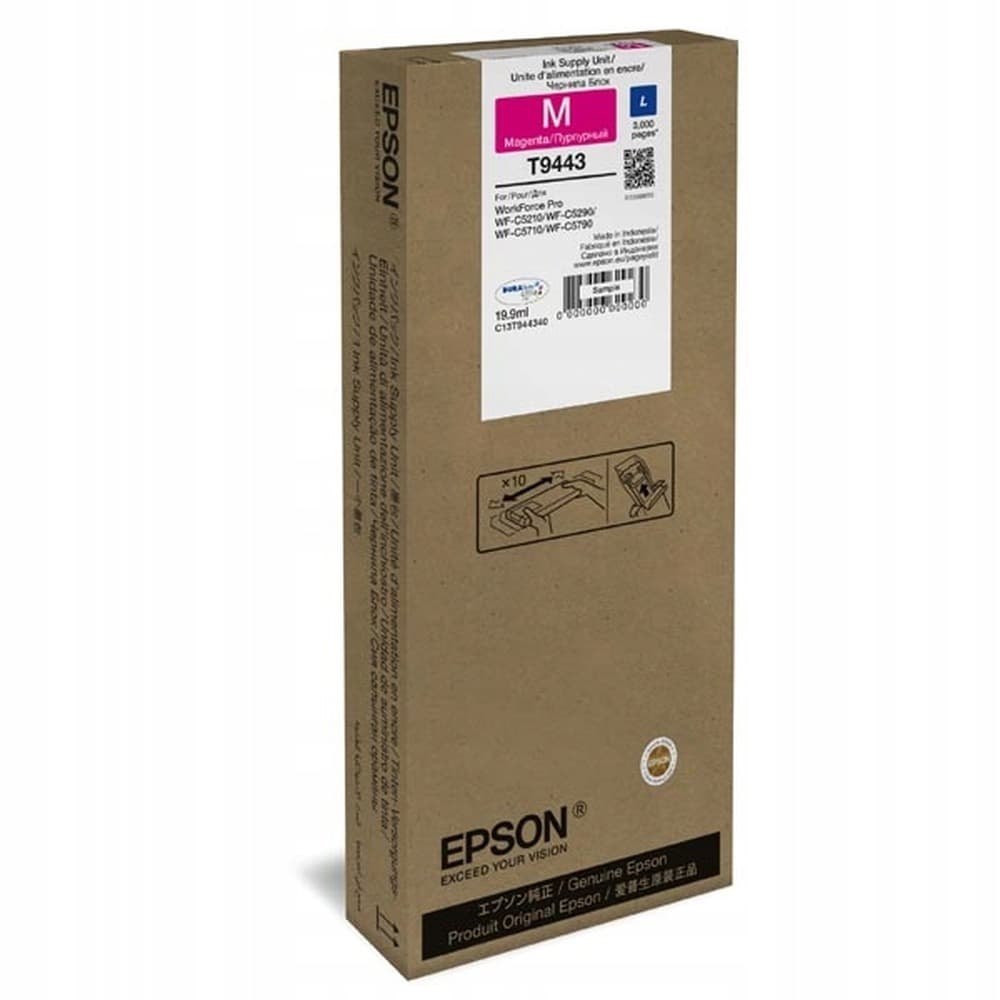 Tusz Epson T944340 Magenta do WF-C5210
