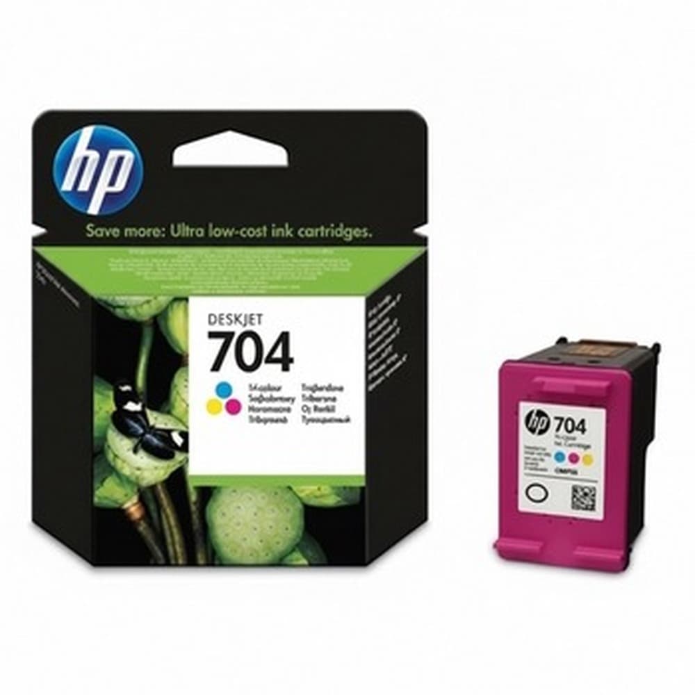 Tusz kolorowy do drukarki HP 704 CN693AE