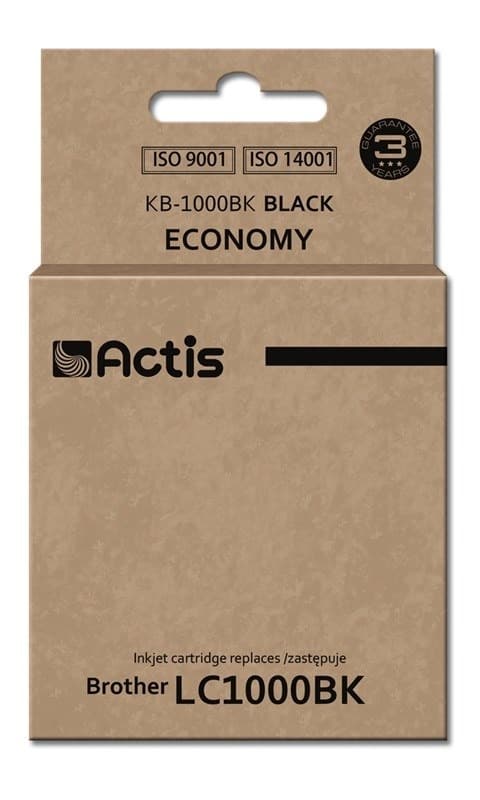 Tusz zamiennik Actis KB-1000BK do Brother LC1000BK/LC970BK 36 ml czarny