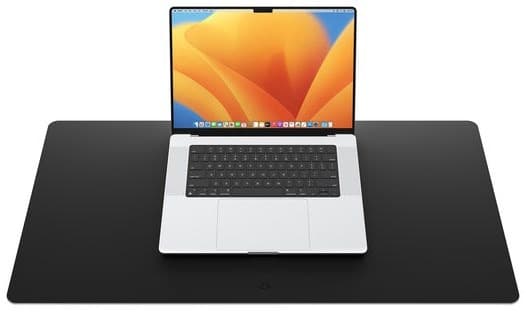 Twelve South DeskPad - podkładka na biurko ze skóry wegańskiej, czarna