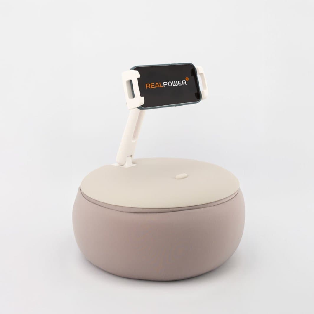 Uchwyt na tablet RealPower PillowStand 1 z poduszką
