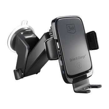 Uchwyt samochodowy 3mk Drive & Charge z ładowaniem indukcyjnym