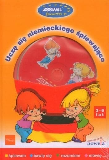 Książka do nauki niemieckiego z piosenkami - dla dzieci 3-6 lat