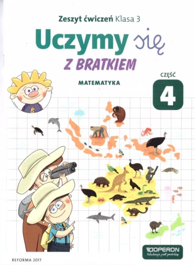 Uczymy się z Bratkiem 3 - Matematyka ćwiczenia część 4