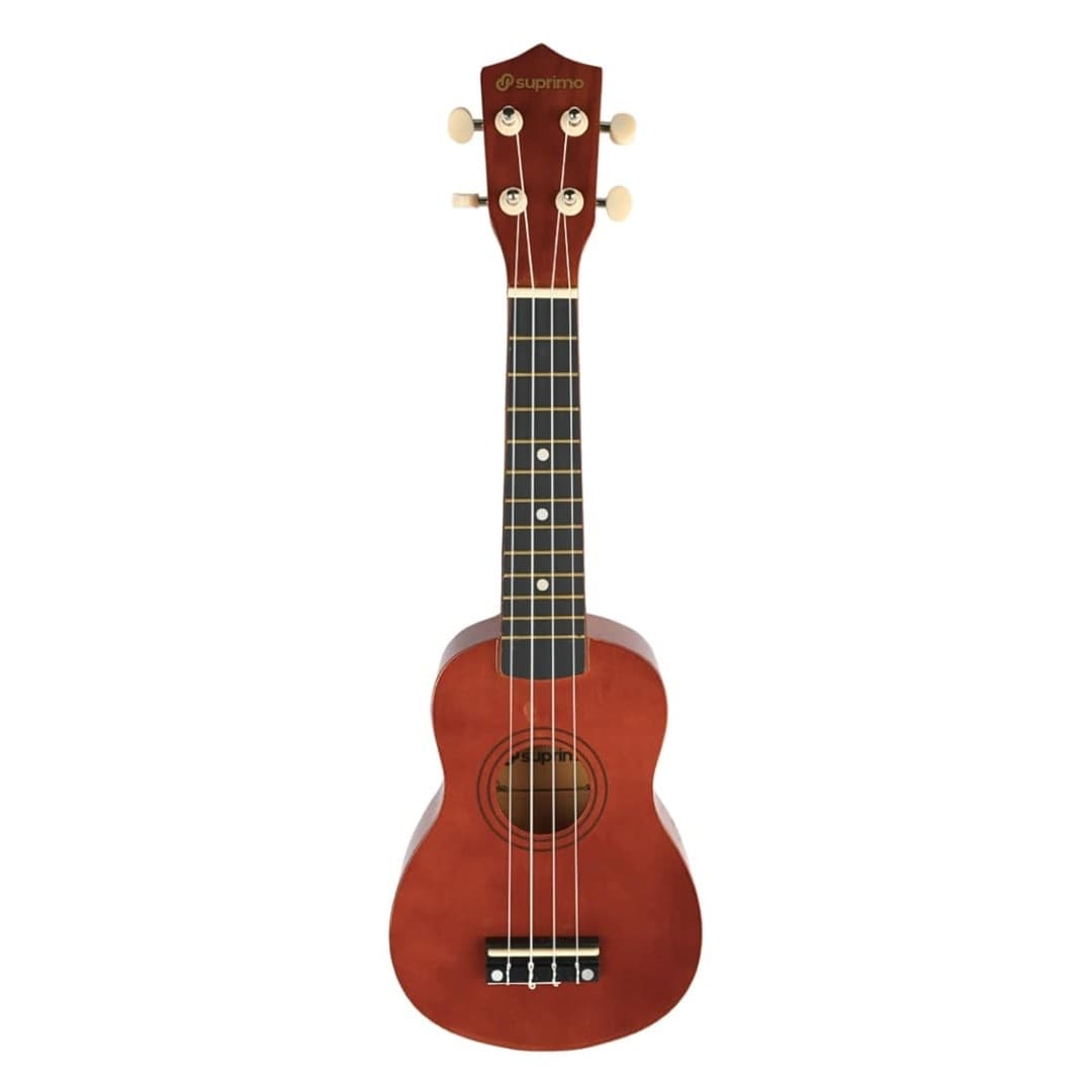 Ukulele sopranowe 21 cali ciemne drewno