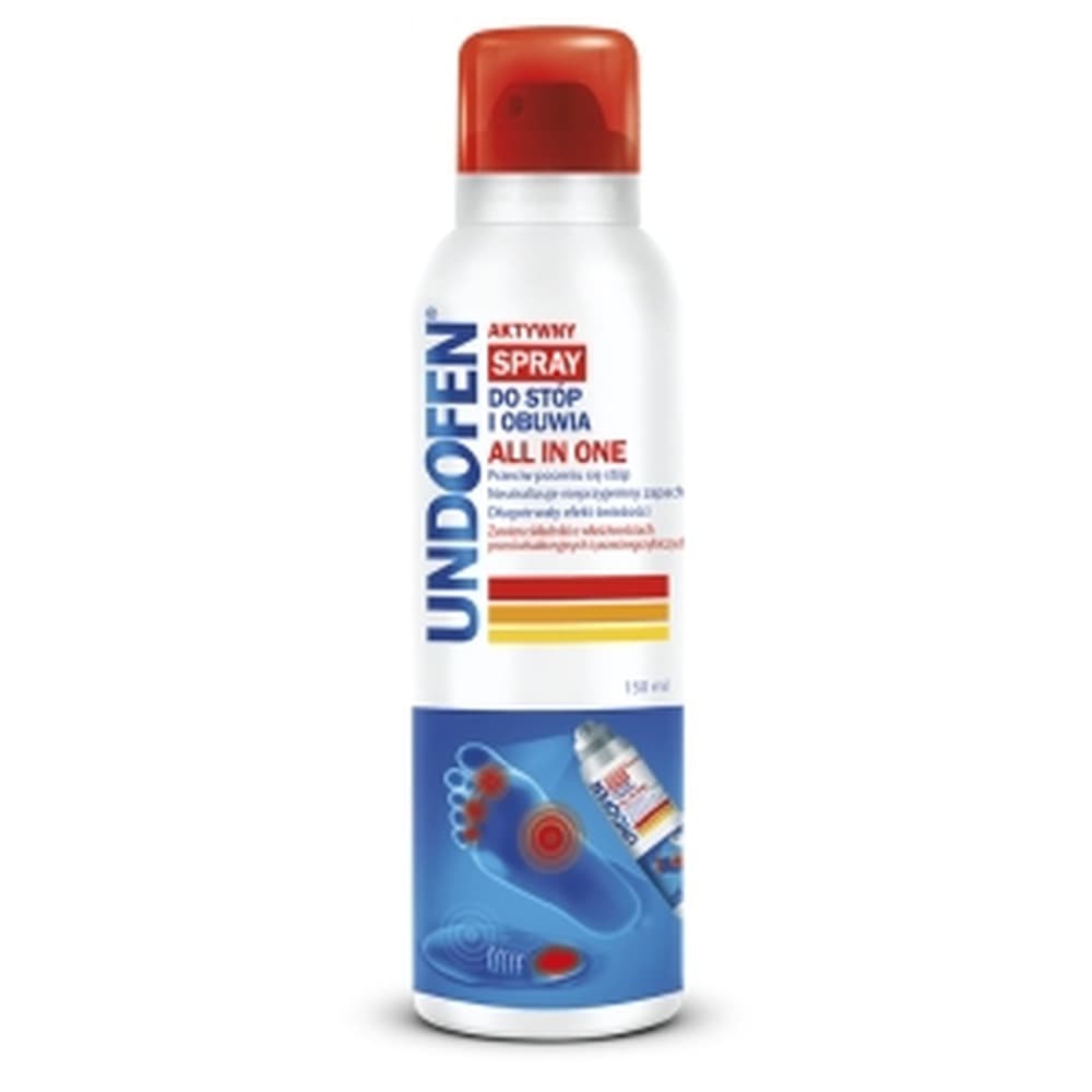 Undofen spray do stóp i obuwia Deo Stop 150 ml