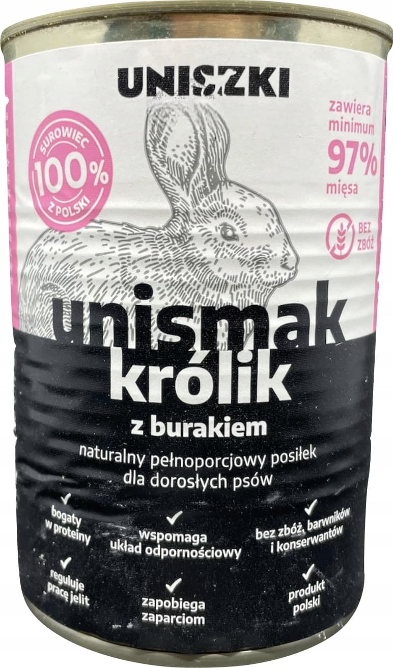 Uniszki Unismak Karma dla Królika 400 g