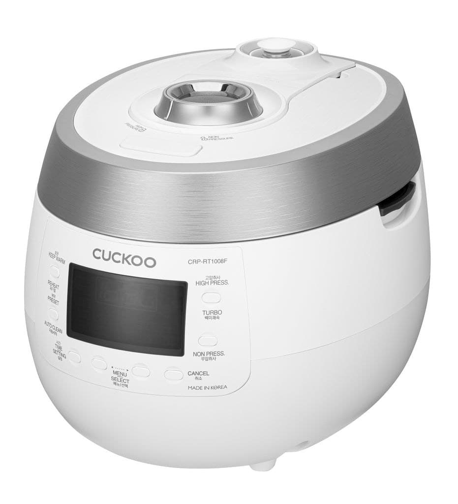 Urządzenie do gotowania ryżu Cuckoo CRP-RT1008F, 1.8L, podwójne ciśnienie, białe