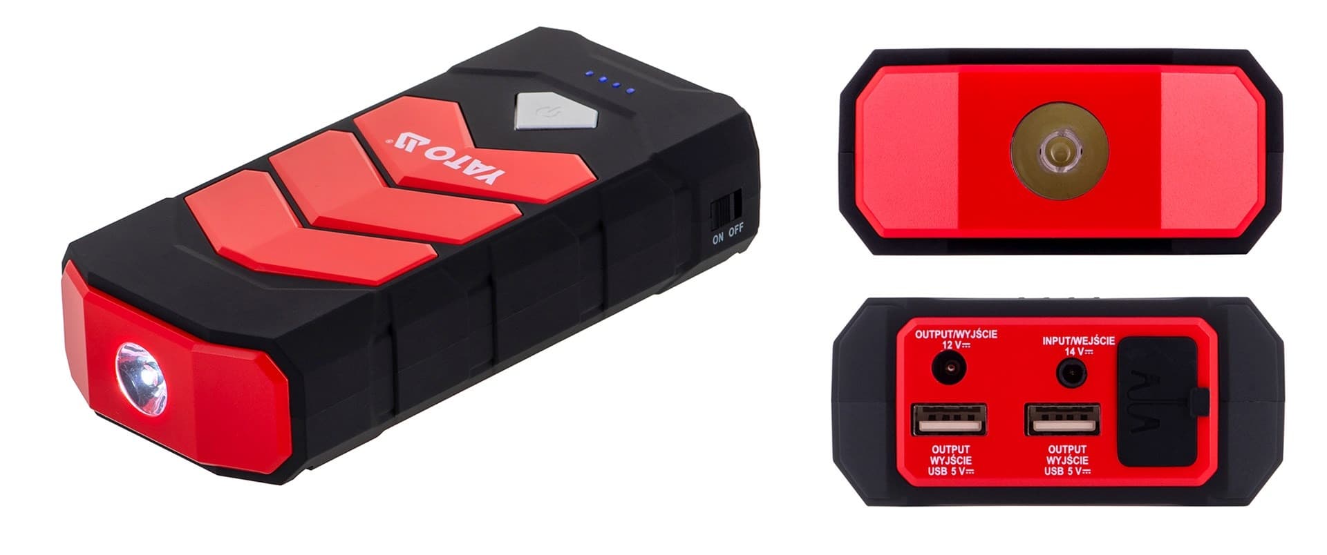 Urządzenie rozruchowe 9000mAh YATO YT-83081