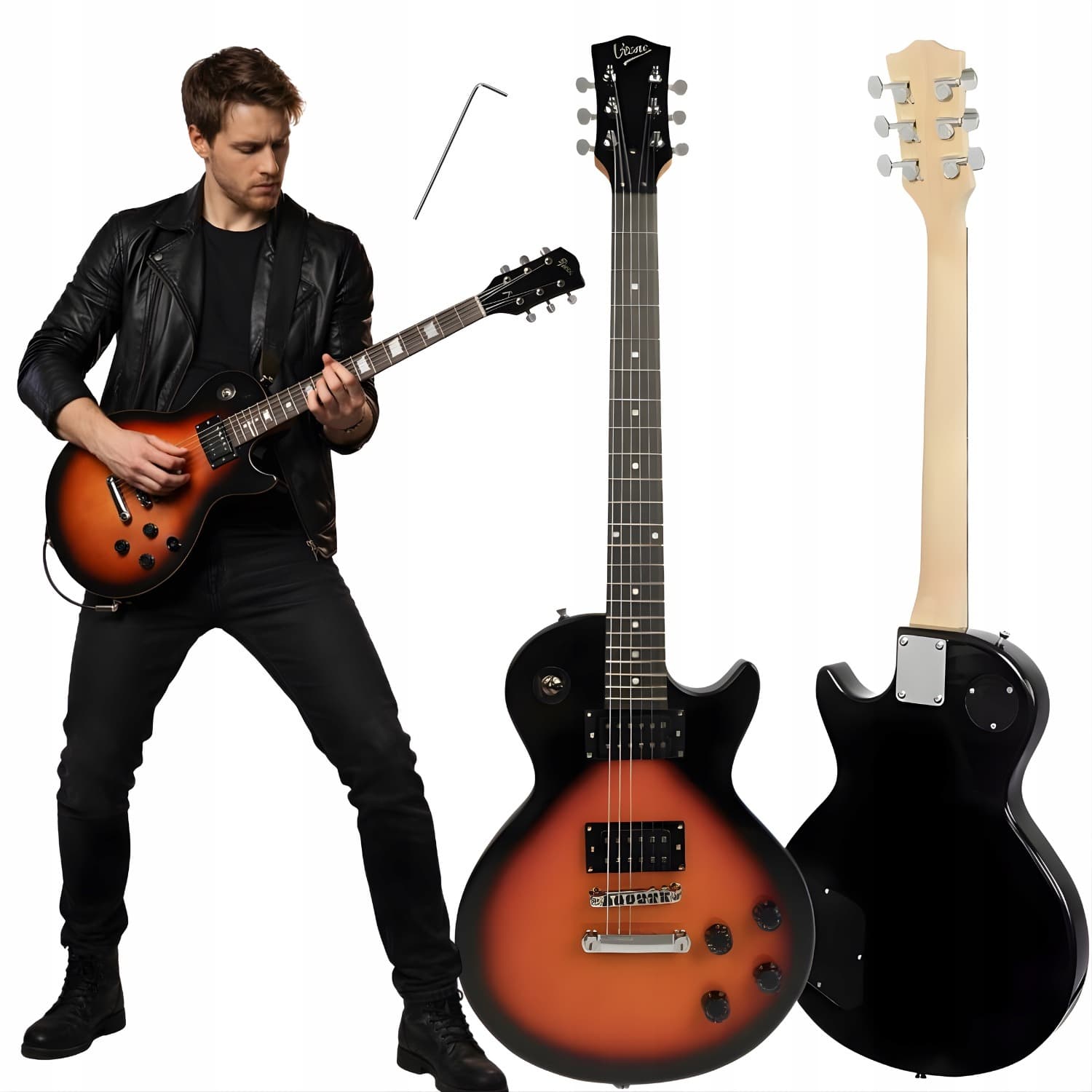 V-TONE ELP39 SB Gitara Elektryczna 4/4 Les Paul 39"