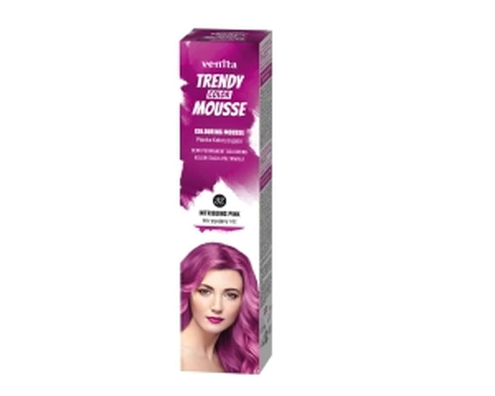 Venita Trendy Pianka do włosów Różowa