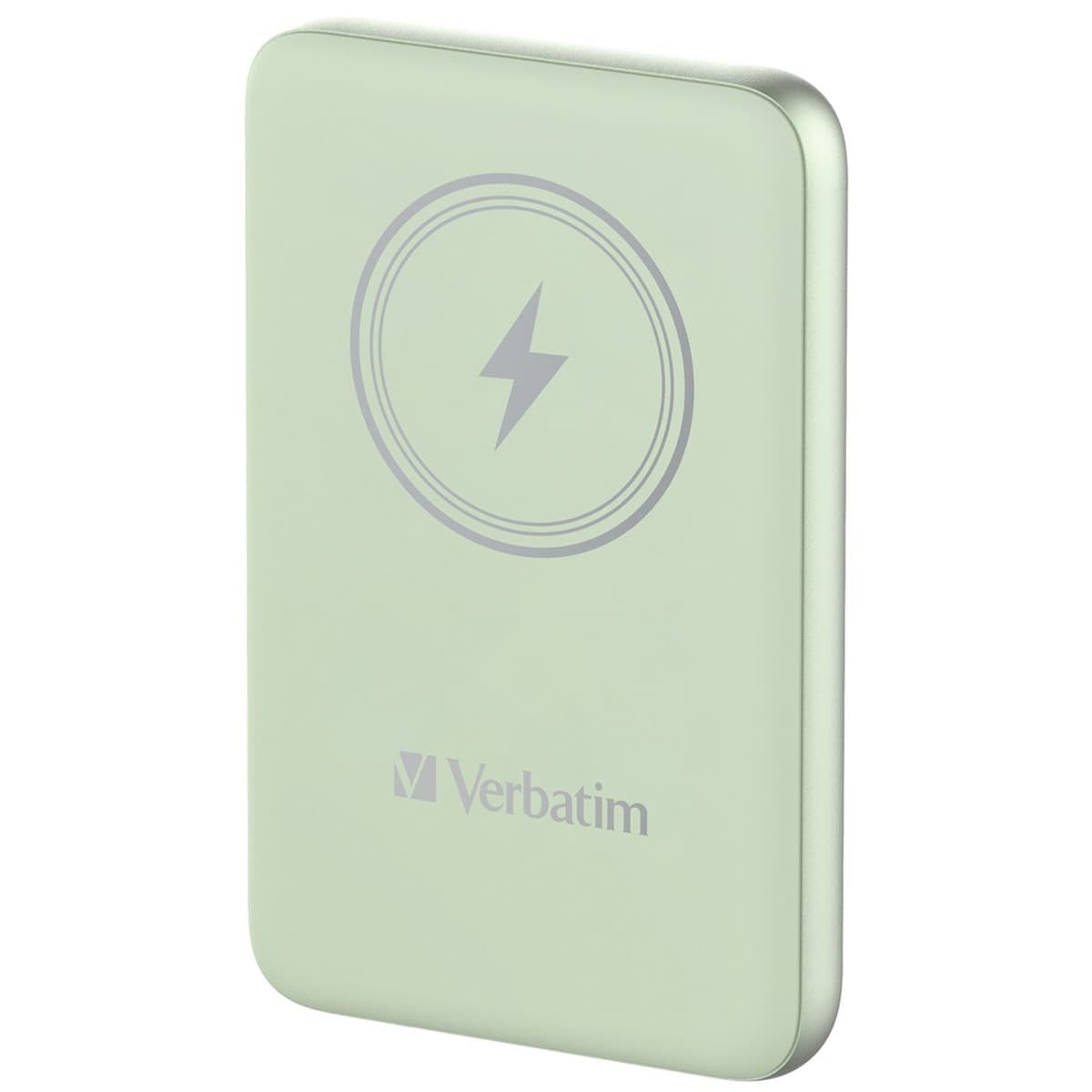 Verbatim Charge'n'Go 10000 mAh Bezprzewodowy Powerbank LiPo - Zielony