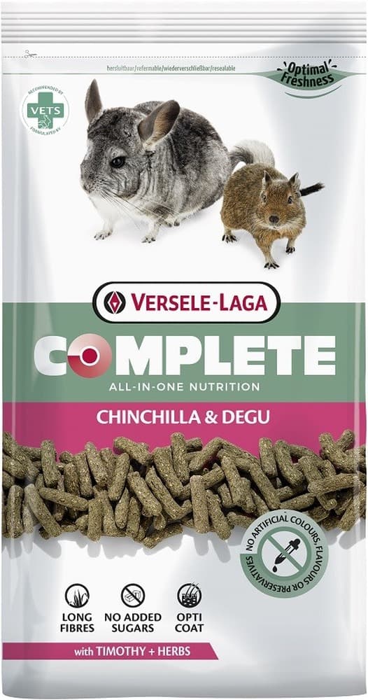 VERSELE LAGA Complete Chinchilla & Degu - karma dla szynszyli i koszatniczek 1.75kg