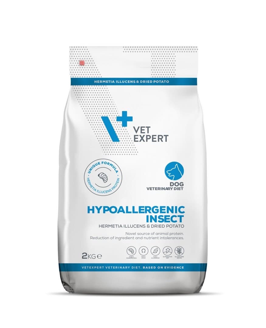 VetExpert Hypoallergenic Insect Dog Karma dla psów 2 kg