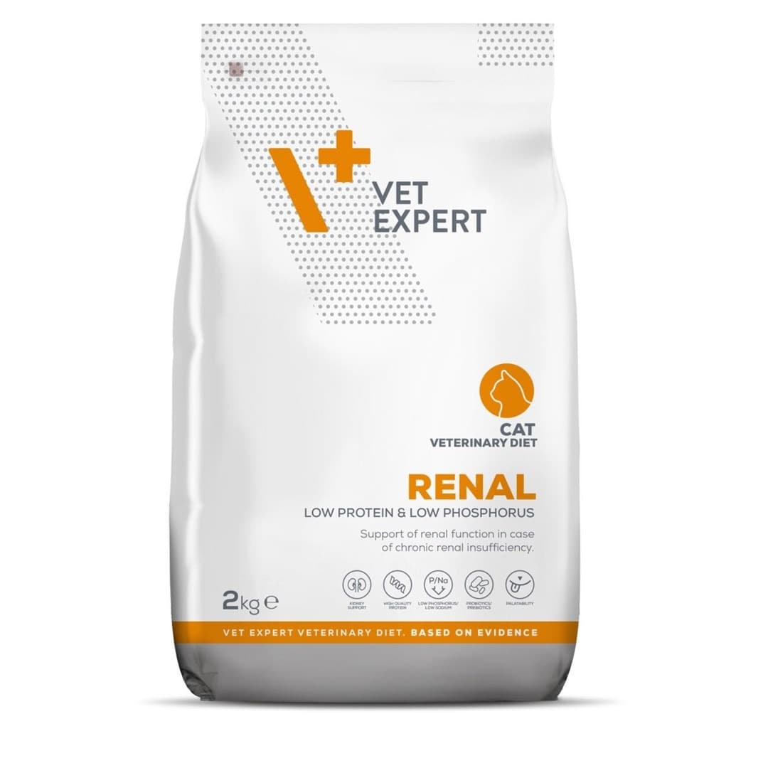 VetExpert Veterinary Diet Renal Karma dla Kotów z Niewydolnością Nerek 2 kg