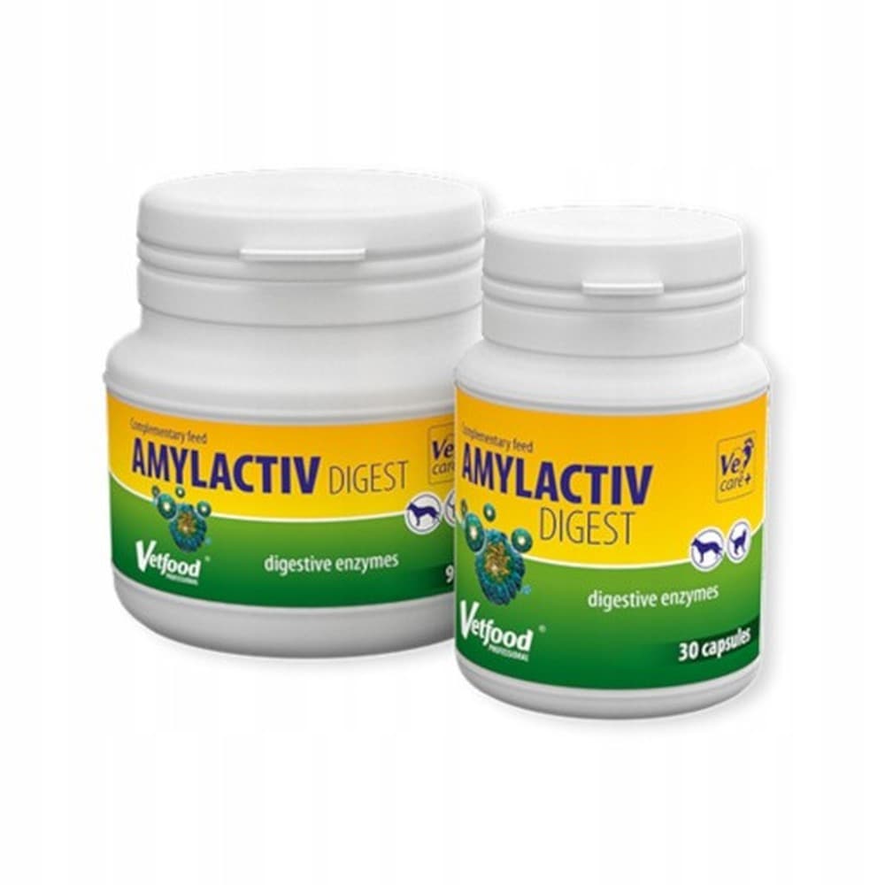 VETFOOD Amylactiv digest dla psów i kotów - 30 kapsułek