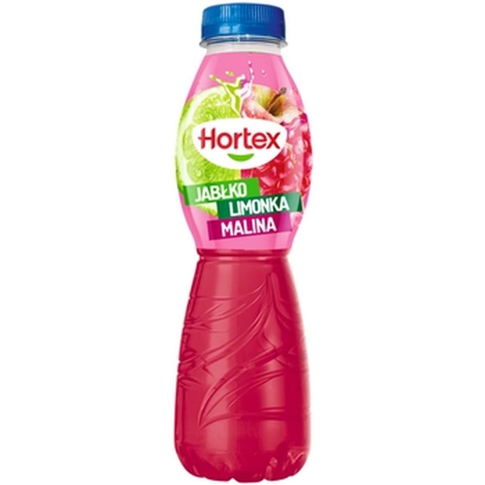 Hortex Jabłko, limonka, malina Napój butelka aPet 500 ml kaucja