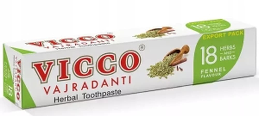 Vicco Pasta do Zębów Ziołowa Zielona 200 g