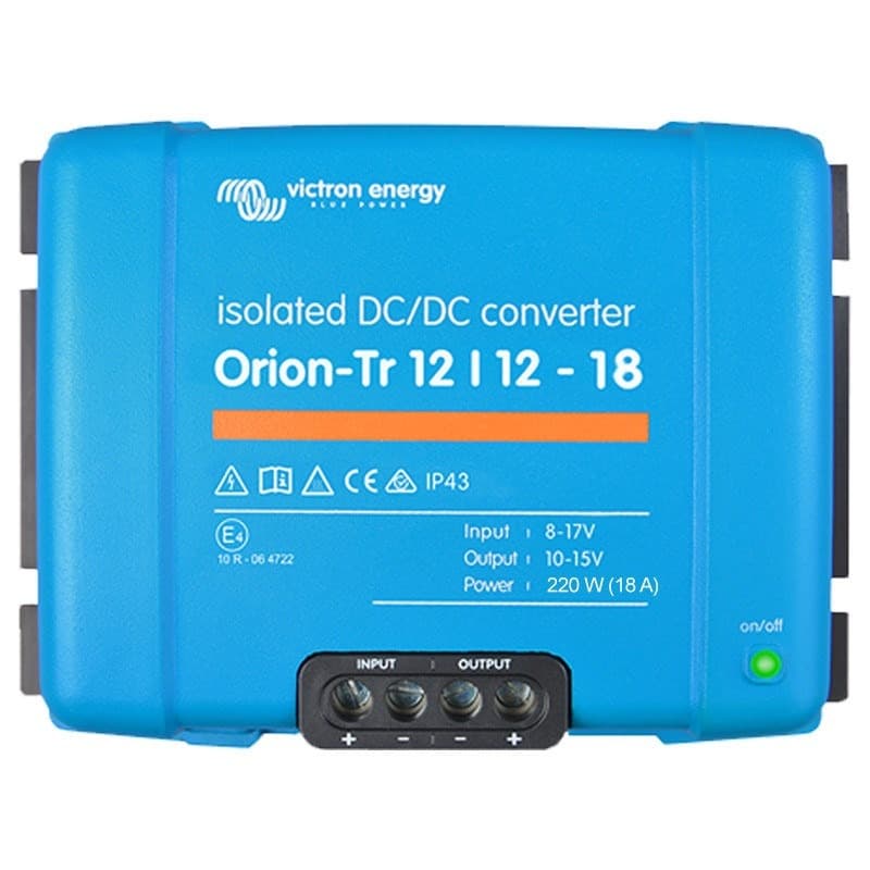 Victron Energy Orion-Tr 12/12-18A przetwornica 220W do samochodu kampera