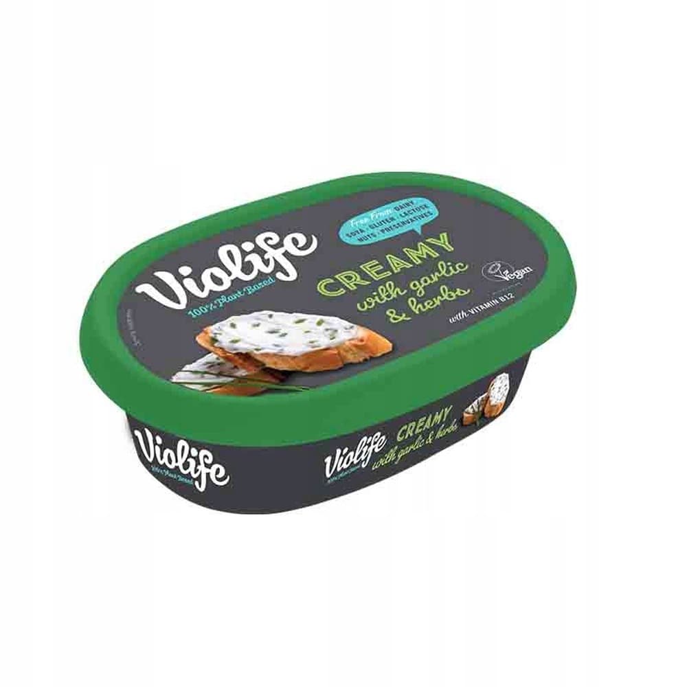 Violife krem z ziołami i czosnkiem 9x150g