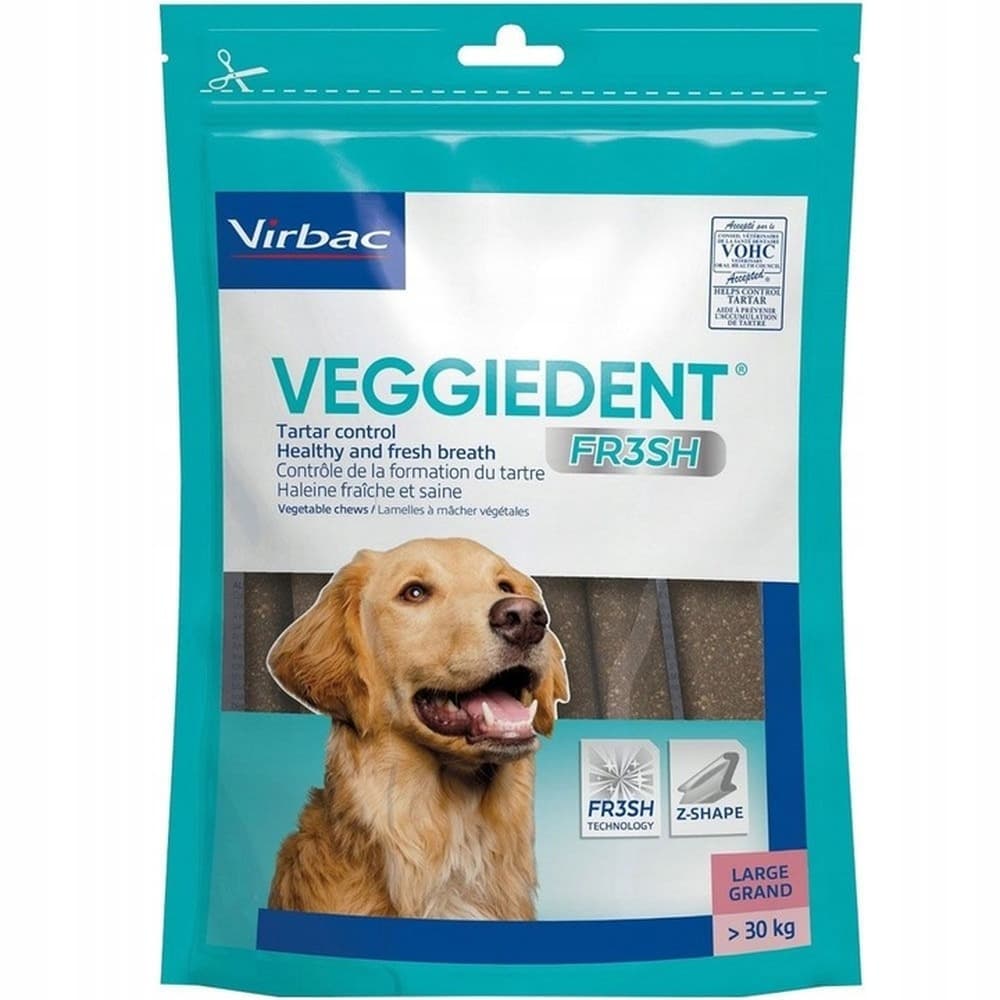 VIRBAC VEGGIEDENT FRESH S Gryzaki dla Psa - Higiena Jamy Ustnej
