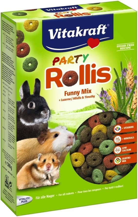 Vitakraft Przysmak dla gryzoni Rollis Party 500 g