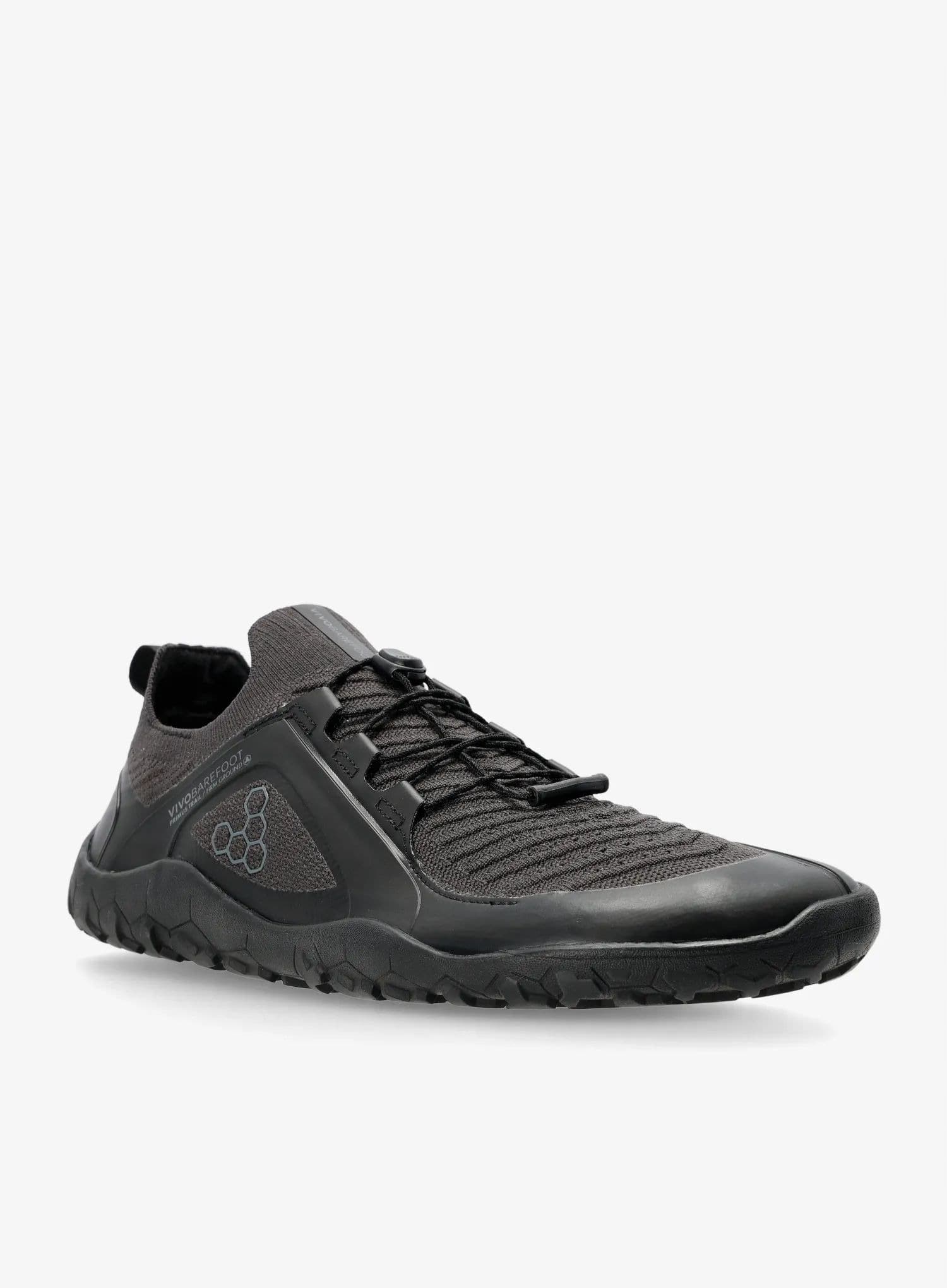 Vivobarefoot Primus Trail Knit FG damskie buty trailowe - obsidian/obsidian
