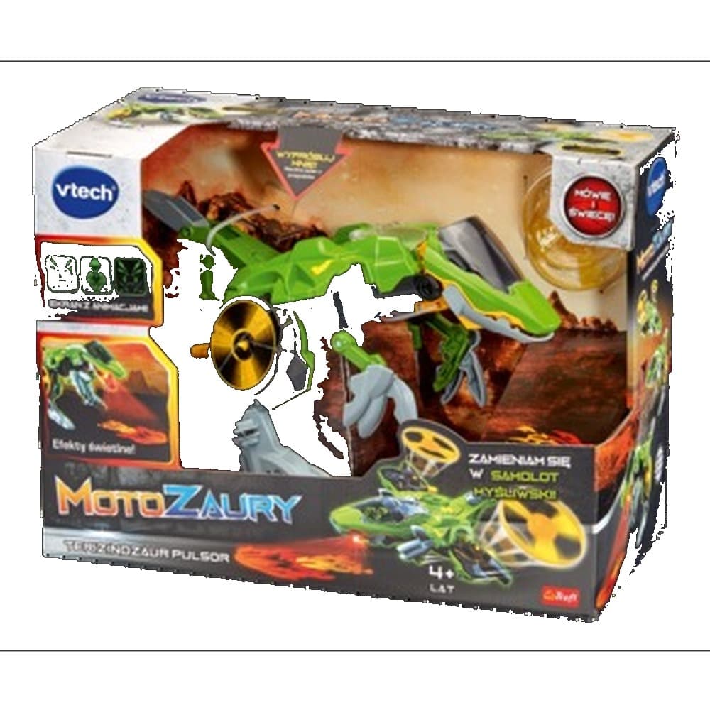VTECH Motozaury - Terizinozaur Pulsor XL - Odrzutowiec