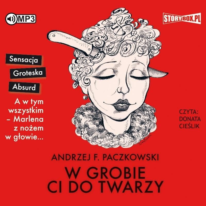 Audiobook W grobie ci do twarzy - czarna komedia